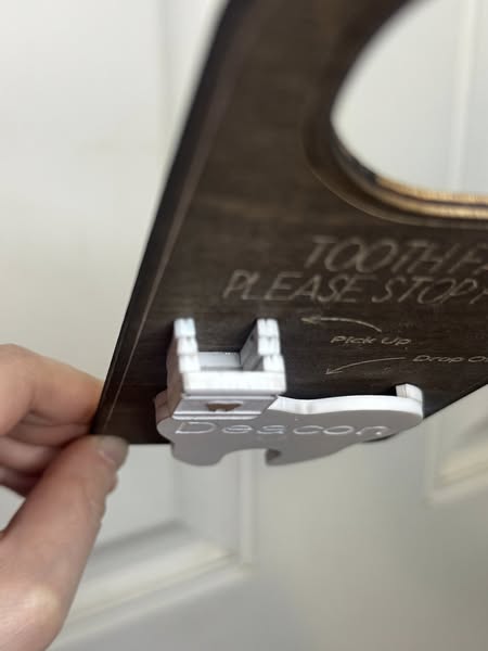 ✨ Tooth Fairy Door Hanger – Personalized Magic for Kids ✨